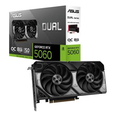ASUS RTX 5060 DUAL OC EDİTİON DUAL-RTX5060-O8G 128 BİT GDDR7 8 GB EKRAN KARTI