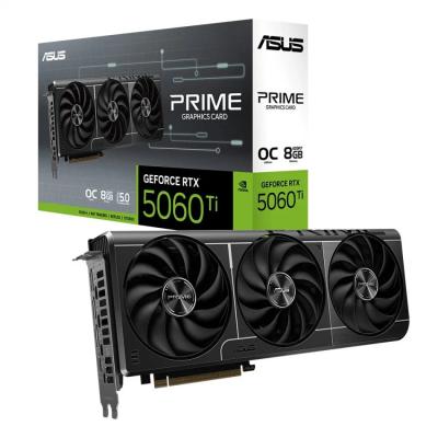 ASUS RTX 5060 TI PRİME OC EDİTİON PRIME-RTX5060TI-O8G 128 BİT GDDR7 8 GB EKRAN KARTI