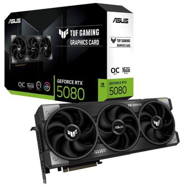 ASUS RTX 5080 TUF GAMİNG OC EDİTİON TUF-RTX5080-O16G-GAMING 256 BİT GDDR7 16 GB EKRAN KARTI