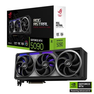 Asus RTX 5090 ROG Astral OC Edition ROG-ASTRAL-RTX5090-O32G-GAMING 512 Bit GDDR7 32 GB Ekran Kartı