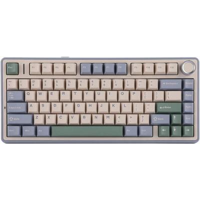 Aula F75 Mekanik Rgb Tkl Gray Switch Kablosuz Makrolu Hot Swap Klavye Pastel