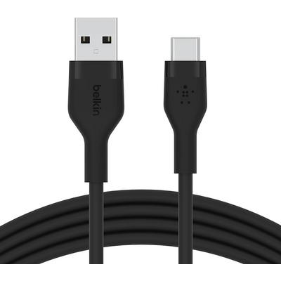 BELKİN BOOST CHARGE PRO FLEX USB-C - LİGHTNİNG ERKEK KABLOSU (6.6', SİYAH)
