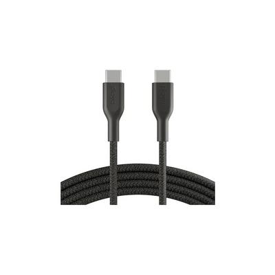 BELKİN PLAYA TYPE-C TO TYPE-C ÖRGÜLÜ KABLO 1 METRE - SİYAH