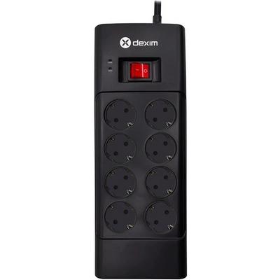 DEXİM SP08DG 8PORT AKIM KORUYUCU PRİZ