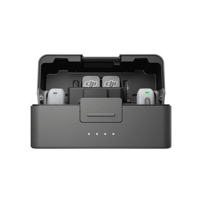 DJI Mic Mini 2 (2 TX + 1 RX Standart + Şarj Kutusu) iPhone ve Android/Kamera/Tablet/PC