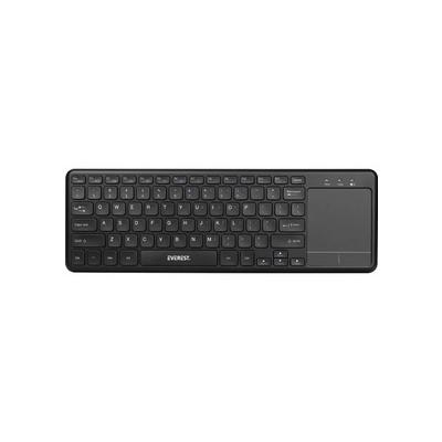 EVEREST EKW-155 SİYAH TOUCPAD MOUSE US LAYOUT KABLOSUZ SMART TV KLAVYE