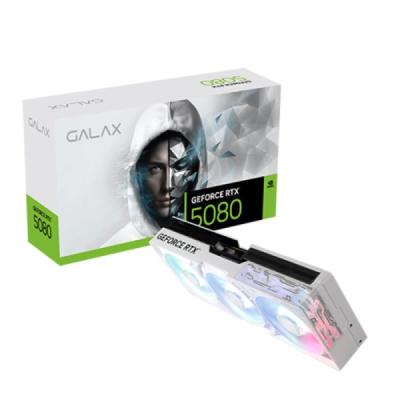 GALAX GeForce RTX 5080 1-Click OC White 16GB GDDR7 256 Bit DLSS 4 Ekran Kartı (58NZN6MDBCWH)