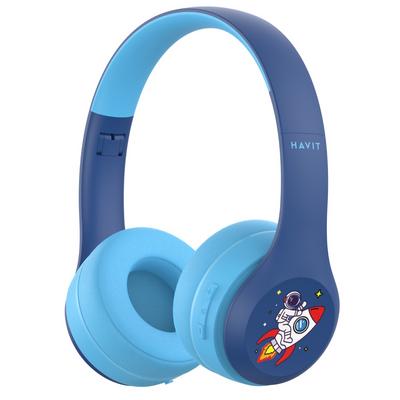 Havit H626BT Mavi Kulak Üstü Bluetooth Kulaklık