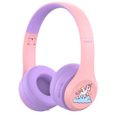 Havit H626BT Pembe Kulak Üstü Bluetooth Kulaklık