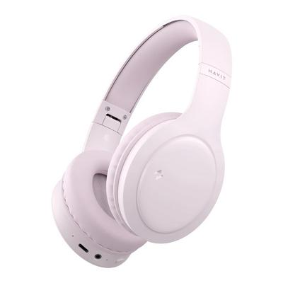 Havit H633BT Pembe Kulak Üstü Bluetooth Kulaklık