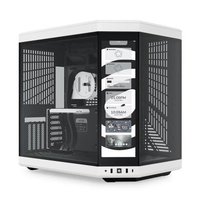 HYTE Y70 Touch Panda Temperli Cam USB 3.2 E-ATX Dual Chamber Mid Tower Dokunmatik Ekranlı Gaming Kasa (CS-HYTE-Y70TTI-WB)