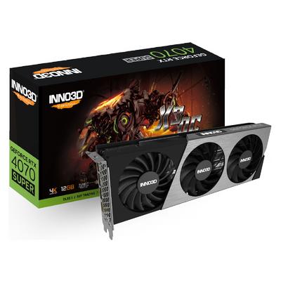 2.EL Inno3D RTX 4070 Super X3 OC N407S3-126XX-186162L 192 Bit GDDR6X 12 GB Ekran Kartı (3 Ay Garanti)