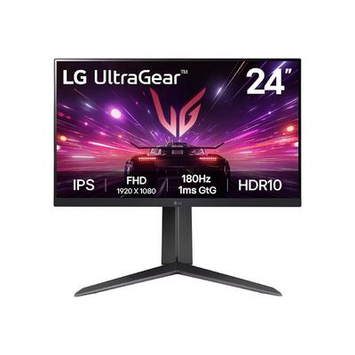 LG 24” ULTRAGEAR 24GS65F-B 1MS (GTG) 180HZ (HDMI+DİSPLAY) AMD FREESYNC + G-SYNC HDR10 IPS PANEL FHD PİVOT GAMİNG MONİTÖR