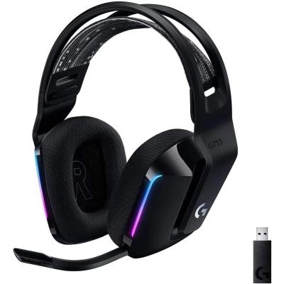LOGITECH G G733 Lightspeed RGB Kablosuz 7.1 Surround Ses Oyuncu Kulaklığı - Siyah