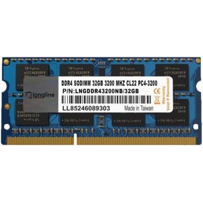 LONGLİNE 32 GB 3200 MHZ CL22 LNGDDR43200NB/32GB DDR4 RAM