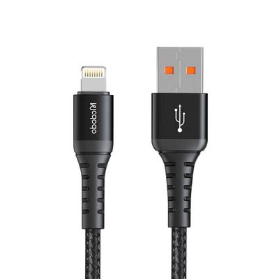 MCDODO CA-2261 İPHONE HIZLI DATA-ŞARJ KABLO 3A 1MT - SİYAH