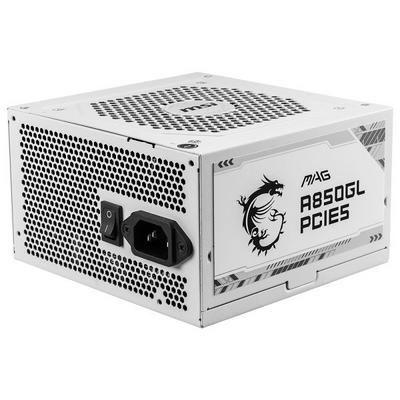 MSI MAG A850GL White Gen5 850 W Power Supply