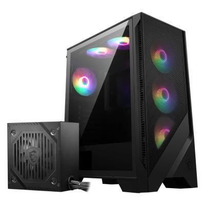 MSI MAG FORGE 120A B65 RGB Temperli Cam USB 3.2 ATX Mid Tower Siyah 650W 80+ Bronze Gaming Kasa