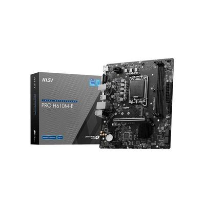 MSI Pro H610M-E Intel LGA1700 DDR5 Micro ATX Anakart