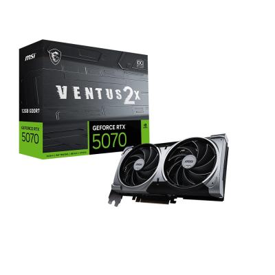 MSI RTX 5070 12G VENTUS 2X OC WHİTE G5070-12V2CW 192 BİT GDDR7 12 GB EKRAN KARTI