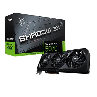 MSI RTX 5070 Shadow 3X OC 12G G5070-12S3C 192 Bit GDDR7 12 GB Ekran Kartı