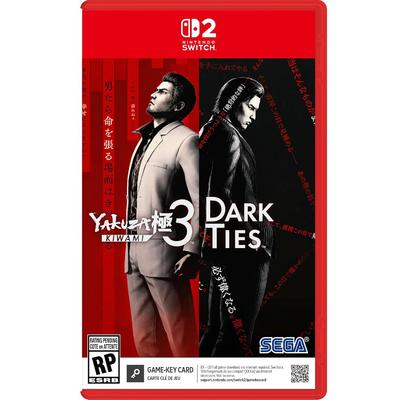 Nintendo Switch 2 Yakuza Kiwami 3 Dark Ties Oyun