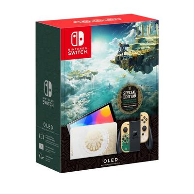 Nintendo Switch Oled Model Konsol Zelda Tears Of The Kingdom Limited Edition