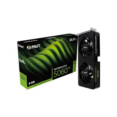 Palit GeForce RTX5060Ti Dual 8GB 128Bit GDDR7 Ekran Kartı NE7506T019P1-GB2062D