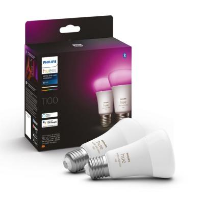 PHİLİPS HUE 9-75W RENKLİ AKILLI AMPUL 2Lİ EKOPAKET E27 BLUETOOTH ÖZELLİKLİ