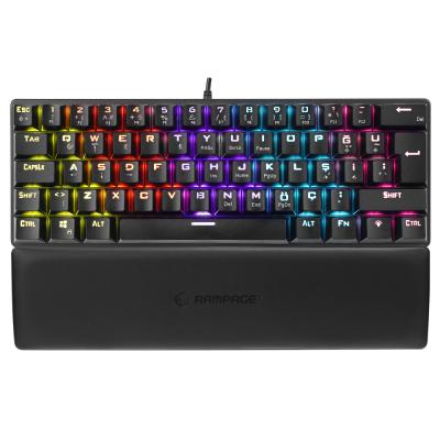 Rampage Ally K11 Siyah TKL Red Switch Kablolu Mekanik Oyuncu Klavyesi