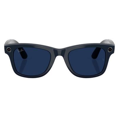 RAY-BAN | META WAYFARER (2. NESİL) - PARLAK KOZMİK MAVİ KARARAN SAFİRCAM SİZE 50