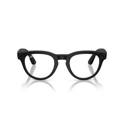 RAY-BAN META HEADLINER MAT SİYAH ŞEFFAF CAM (2. NESİL) RW 4013