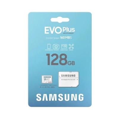 SAMSUNG 128 GB EVO PLUS MİCRO SD (ADAPTÖRLÜ) 160MB /SN