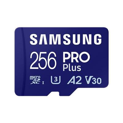 Samsung Pro Plus MB-MD256SA Class 10 UHS-I U3 A2 V30 256 GB Micro SD Kart