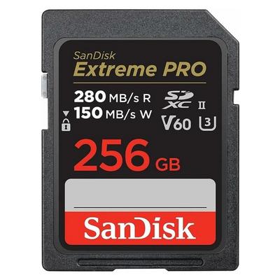 SanDisk Extreme Pro SDSDXEP-256G-GN4IN UHS-II U3 V60 256 GB Hafıza Kartı