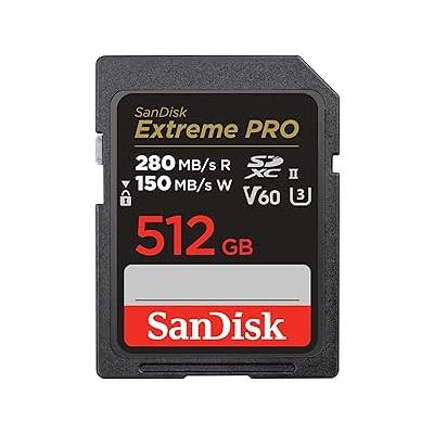SANDİSK EXTREME PRO SDSDXEP-512G-GN4IN UHS-II U3 V60 512 GB HAFIZA KARTI