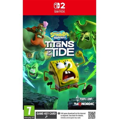 Nintendo Swi̇tch 2 Spongebob Ti̇tans Of The Ti̇de Oyun