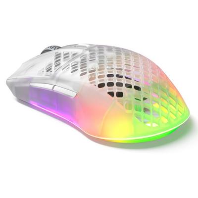 SteelSeries Aerox 3 RGB Ghost Edition Şarjlı Optik Kablosuz Oyuncu Mouse