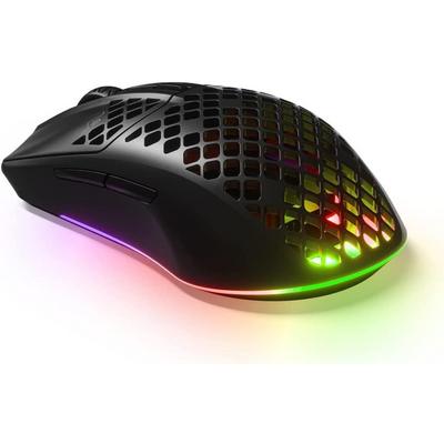 SteelSeries Aerox 3 Onyx RGB Şarjlı Ergonomik Optik Kablosuz Oyuncu Mouse