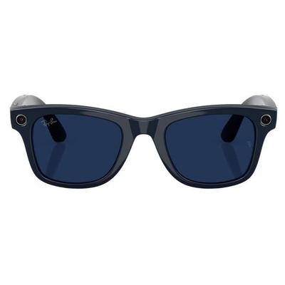 TEŞHİR RAY-BAN | META WAYFARER (2. NESİL) - PARLAK KOZMİK MAVİ KARARAN SAFİRCAM SİZE 53 RW4012