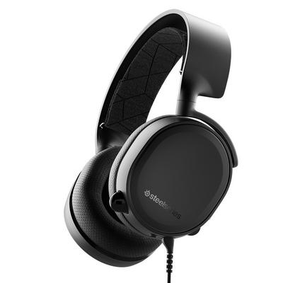 TEŞHİR STEELSERİES ARCTİS 3 SİYAH 2019 EDİTİON 7.1 SURROUND KABLOLU GAMİNG KULAKLIK (SSH61503) (KUTU AÇIK)