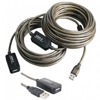 USB Uzatma Kablosu 15M Extension Cable Güçlendirilmiş USB Uzatma Dişi Erkek USB Kablo