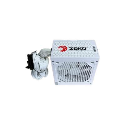 Zoko ZK600 600w 12 Cm Fanlı Beyaz Güç Kaynağı