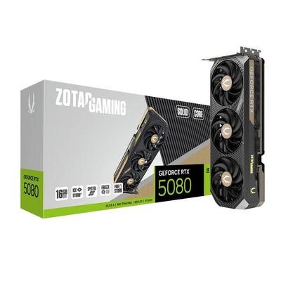 ZOTAC GeForce RTX 5080 GAMING SOLID CORE 16GB GDDR7 256Bit DLSS 4 Ekran Kartı