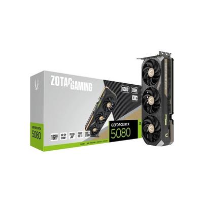 Zotac RTX 5080 Gaming Solid Core OC ZT-B50800J2-10P 256 Bit GDDR7 16 GB Ekran Kartı