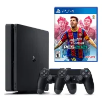  **TEŞHİR** SONY PS4 SLIM 1TB + 2.KOL + PES 2021 BUNDLE PAKET