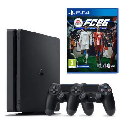 **TEŞHİR** SONY PS4 SLIM 1TB + 2.KOL + FC 26 BUNDLE PAKET