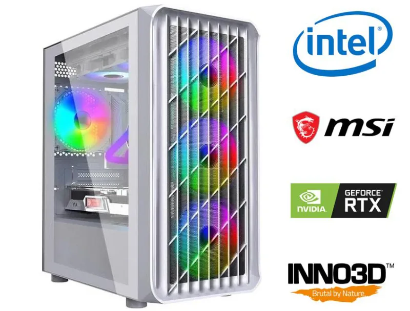 AMD RYZEN 5 5600+16GB RAM+500GB M2+RTX 5060 OYUNCU BİLGİSAYARI