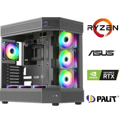 AMD RYZEN 9 9950X+32GB RAM+1TB M2+RTX 5070 OYUNCU BİLGİSAYARI SİYAH
