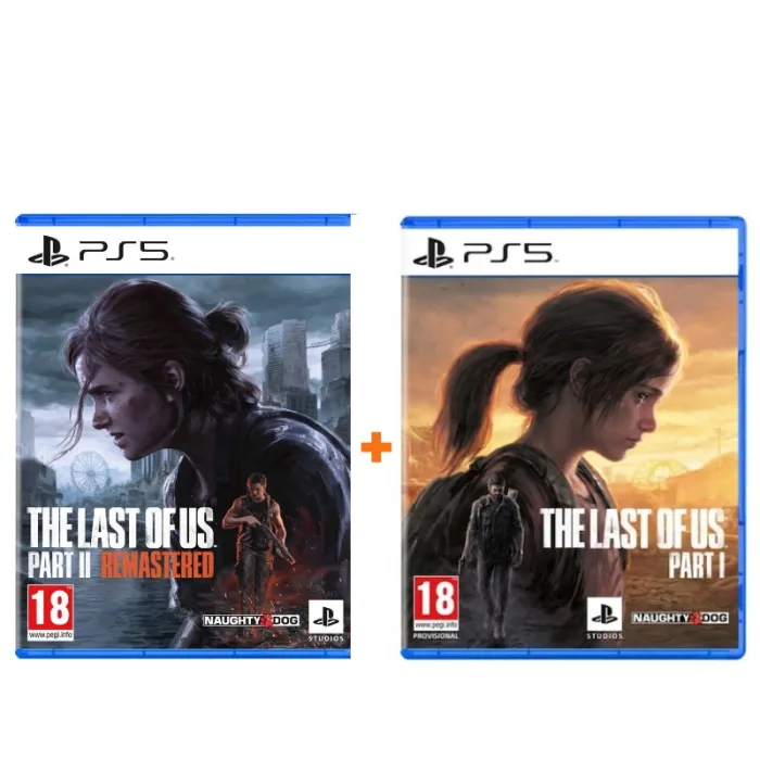 PS5 The Last of Us Part 2 Remastered + PS5 The Last of Us Part 1 Bundle